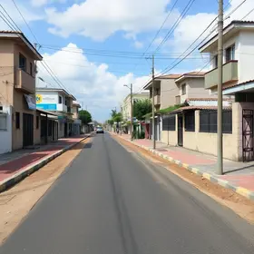 Prefeitura asfalta Rua Canhoto da Paraíba
