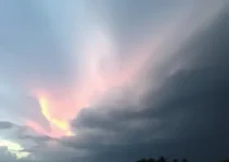 céu vermelho em Porto Velho