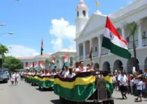 desfile cívico em Porto Velho