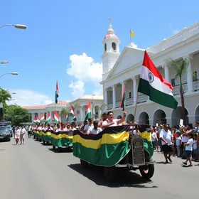 desfile cívico em Porto Velho